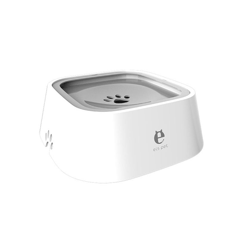 Dog Drinking Water Bowl 1.5L ,Floating Non-Wetting Mouth Cat Bowl Without Spill, Drinking Water Dispenser ABS Plastic Dog Bowl. - petsany